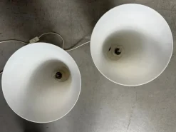 Discount Pamono Vintage Opaline Lamps, 1970s, Set of 2