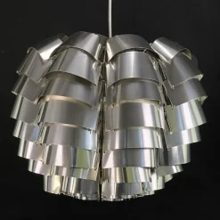 New Pamono Vintage Orion Hanging Lamp by Max Sauze, 1970s