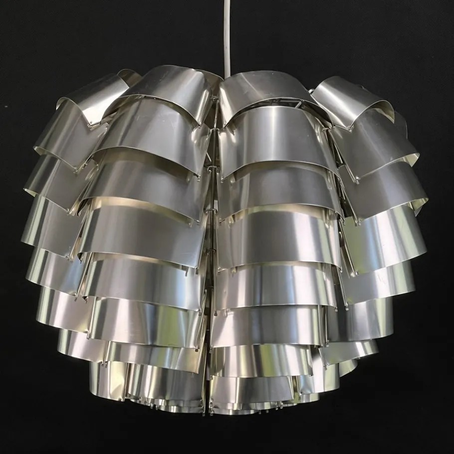 New Pamono Vintage Orion Hanging Lamp by Max Sauze, 1970s