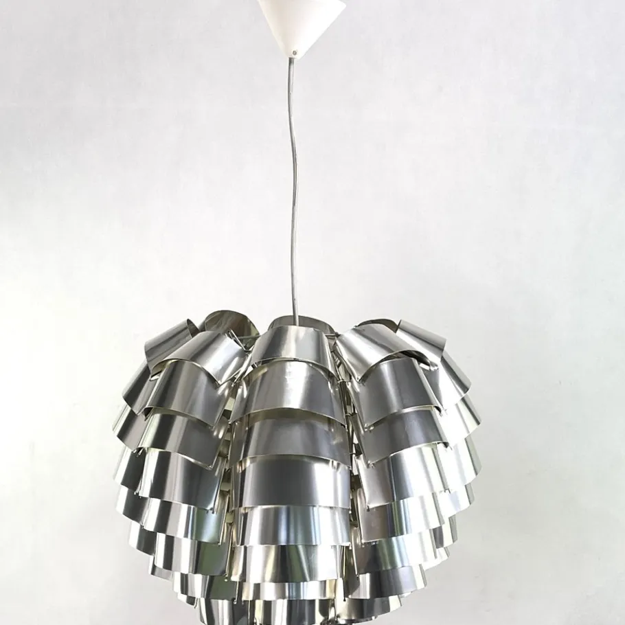 New Pamono Vintage Orion Hanging Lamp by Max Sauze, 1970s