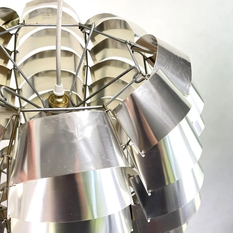 New Pamono Vintage Orion Hanging Lamp by Max Sauze, 1970s