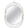 Best Pamono Vintage Oval Wall Mirror by Gaetano Sciolari, 1970s