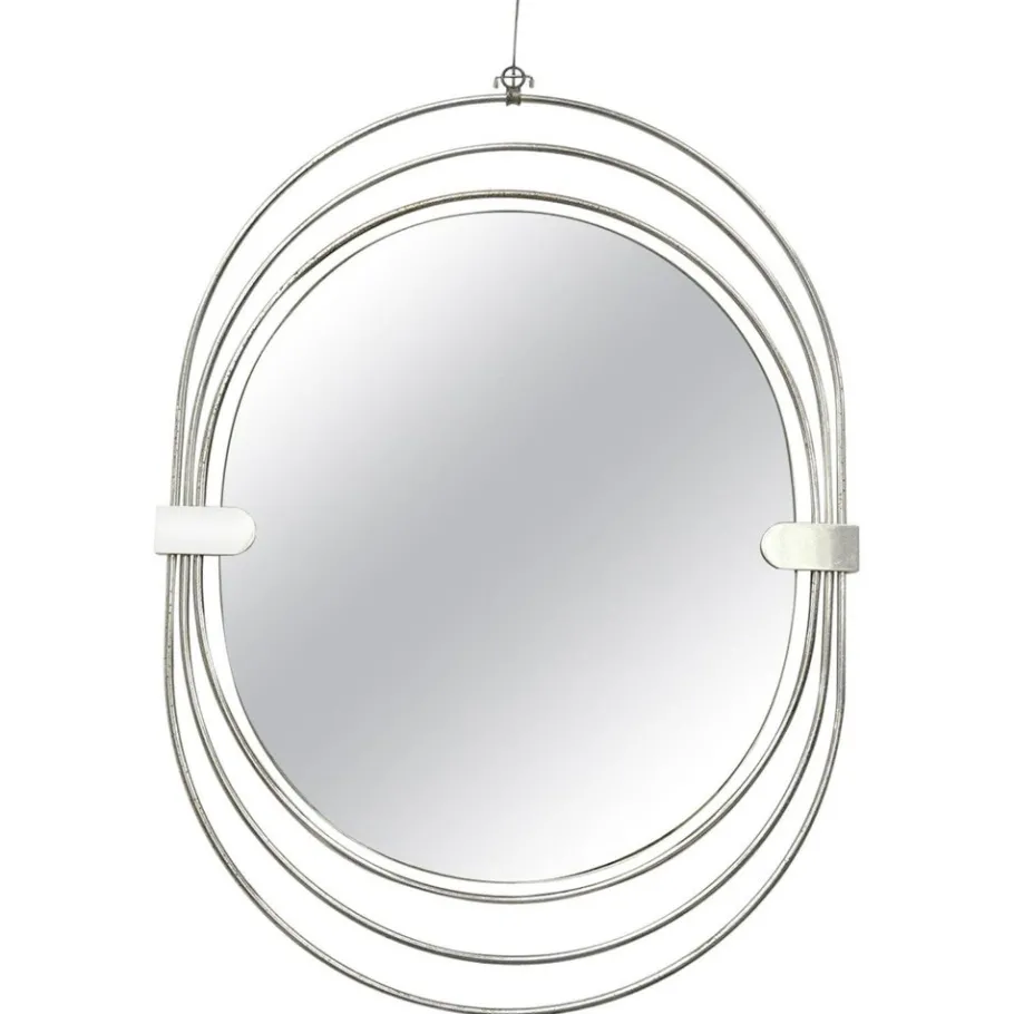 Best Pamono Vintage Oval Wall Mirror by Gaetano Sciolari, 1970s