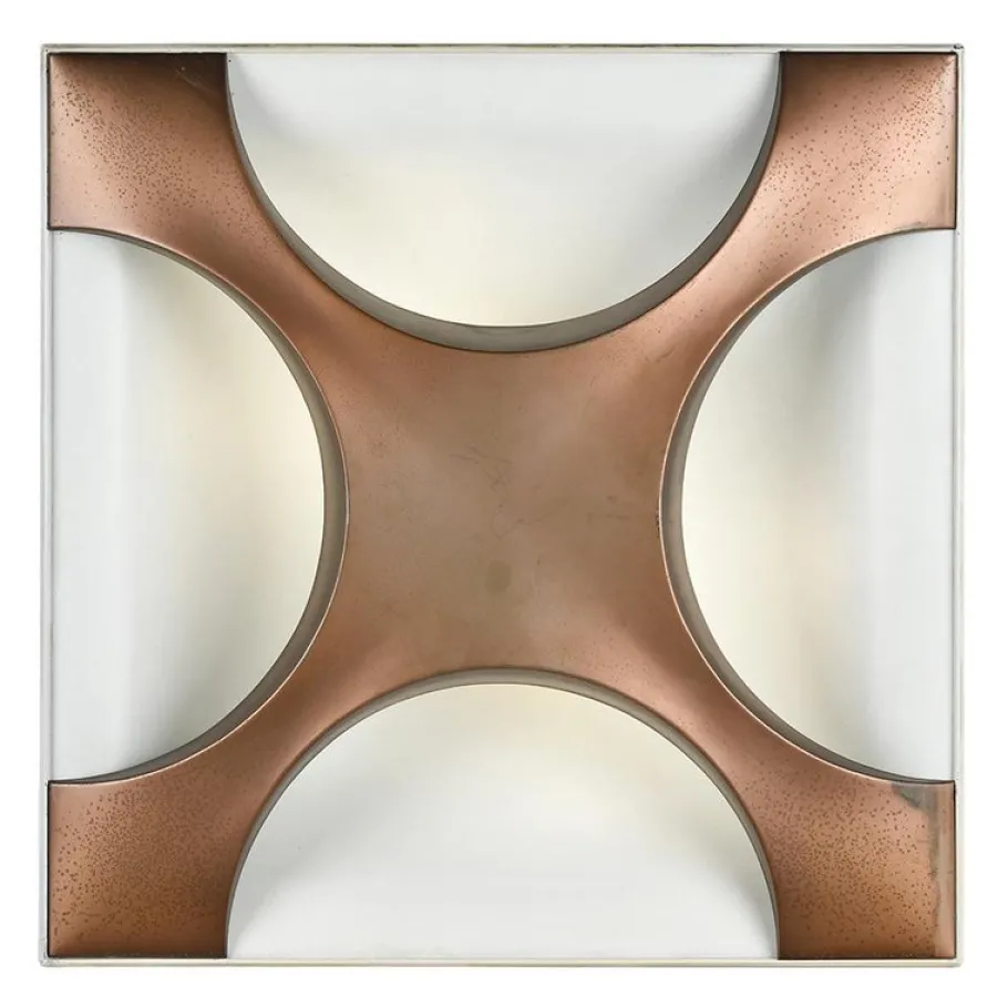 New Pamono Vintage Oyster Wall Lamp by Rolf Krüger