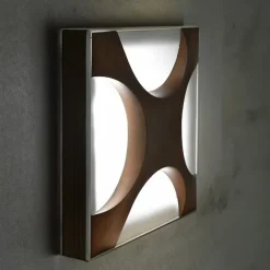 New Pamono Vintage Oyster Wall Lamp by Rolf Krüger