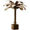 Clearance Pamono Vintage Palm Lamp in Brass by Christian Techoueyres for Maison Jansen, France, 1970s