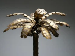 Clearance Pamono Vintage Palm Lamp in Brass by Christian Techoueyres for Maison Jansen, France, 1970s