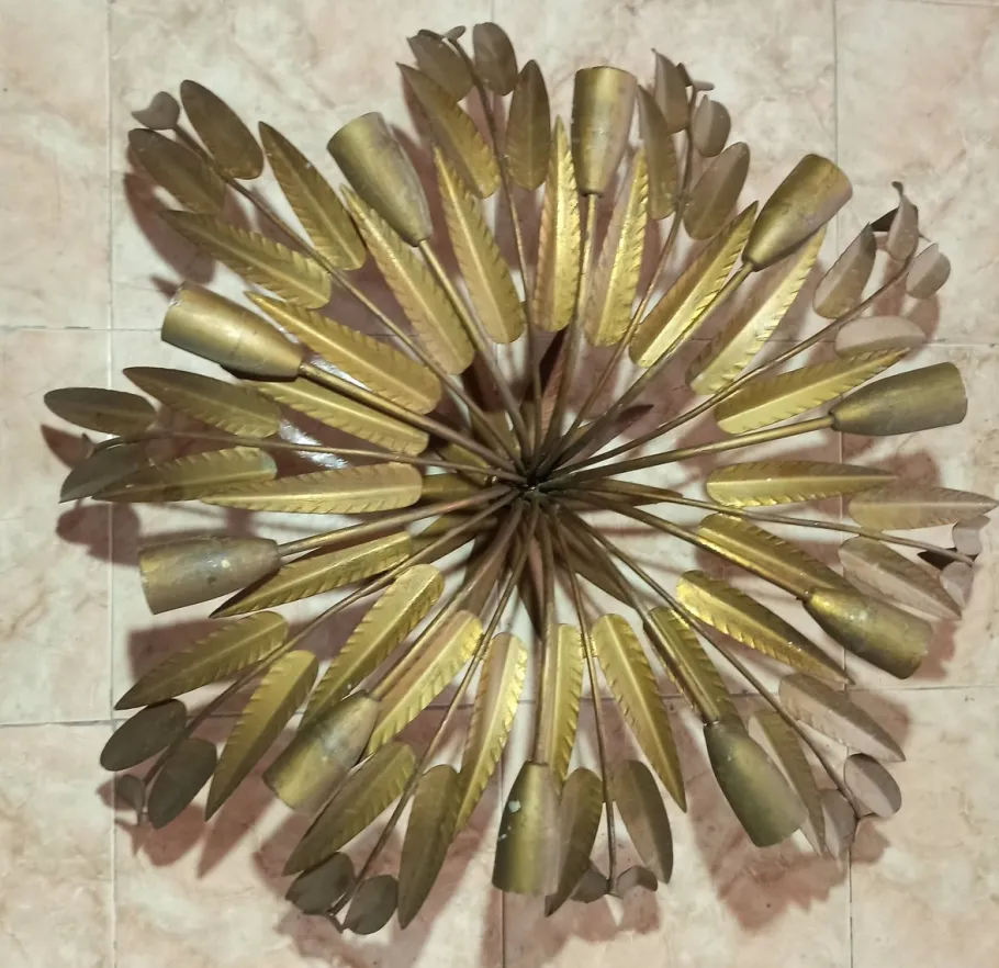 Discount Pamono Vintage Palm Tree Ceiling Lamp