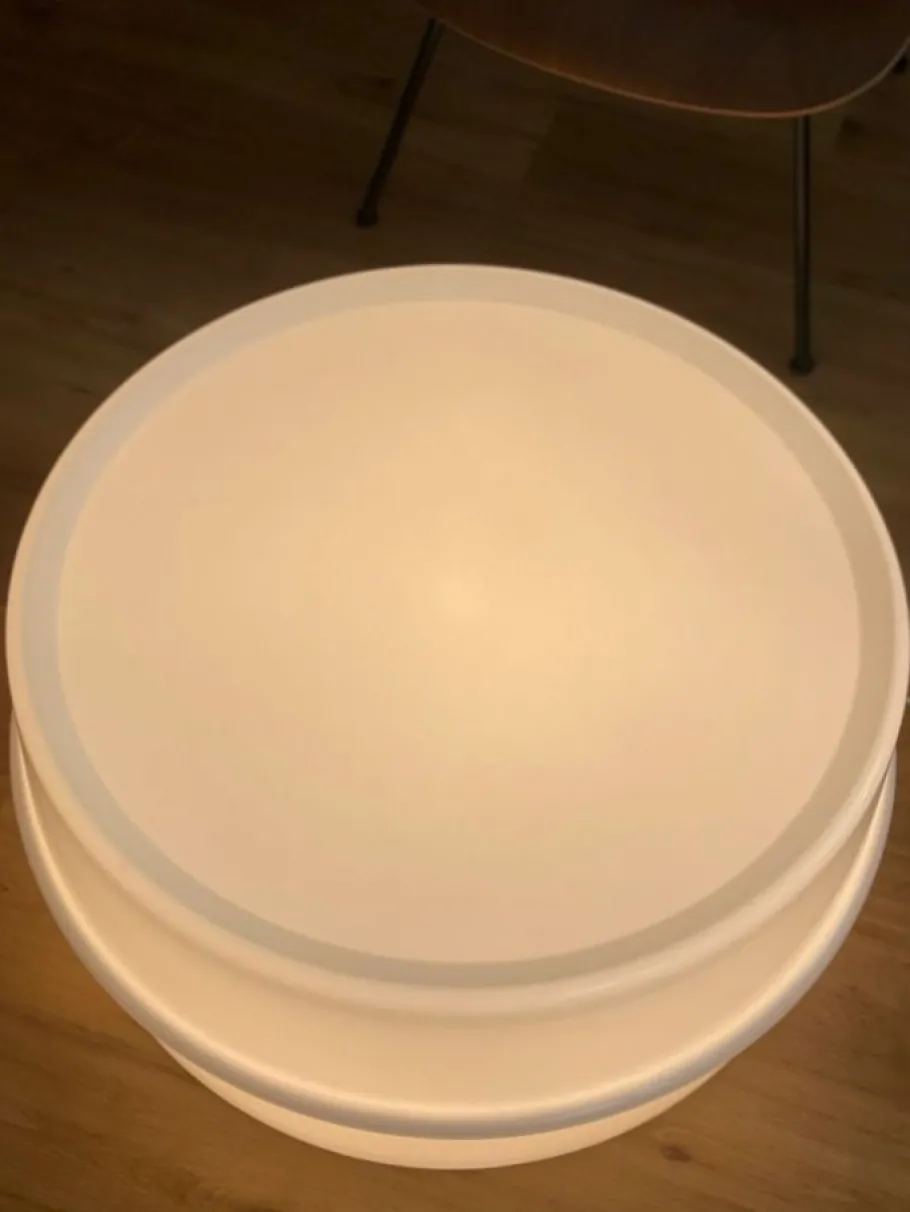 Best Pamono Vintage Panthella Ilumnesa Table & Lamp by Verner Panton for Innovation Riders