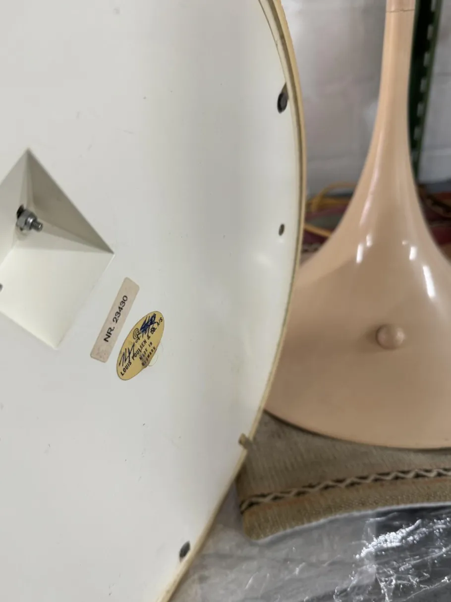 Pamono Vintage Panthella Table Lamps by Verner Panton for Louis Poulsen, 1970s, Set of 2