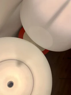 Pamono Vintage Panthella Table Lamps by Verner Panton for Louis Poulsen, 1970s, Set of 2