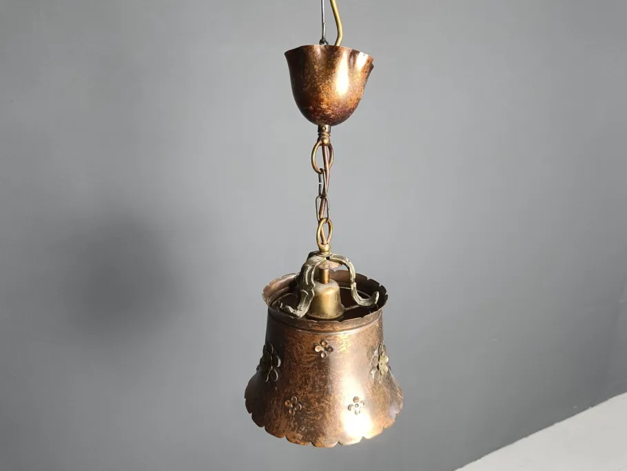 Best Pamono Vintage Pendant in Copper, 1970s