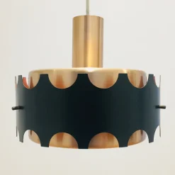 Best Pamono Vintage Pendant Lamp in Style of Jo Hammerborg, Germany, 1960s