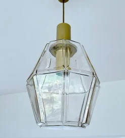 Sale Pamono Vintage Pendant Light in Glass from Limburg