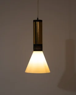 New Pamono Vintage Pendants from Stilnovo, 1960, Set of 2