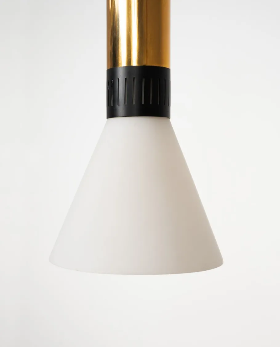 New Pamono Vintage Pendants from Stilnovo, 1960, Set of 2