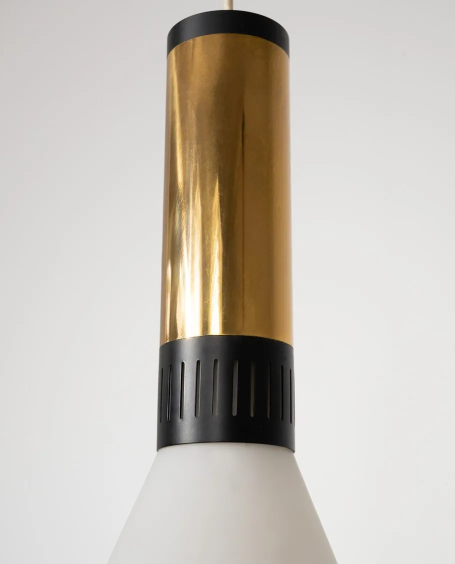 New Pamono Vintage Pendants from Stilnovo, 1960, Set of 2