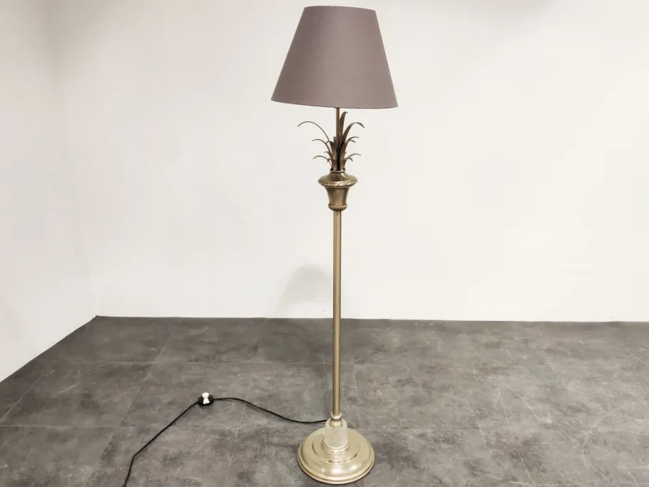 Discount Pamono Vintage Pineapple Leaf Floor Lamp, 1970s