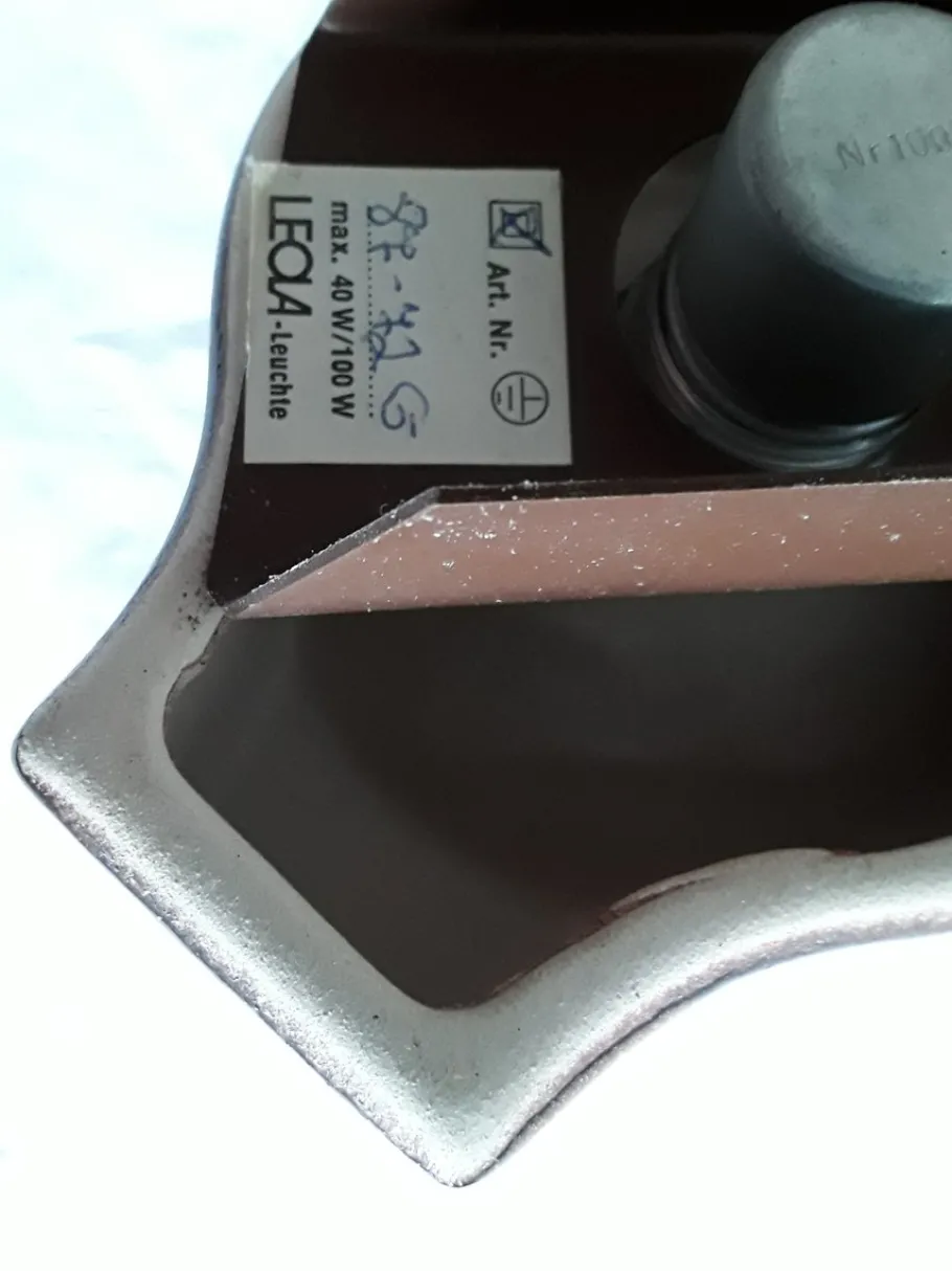 Hot Pamono Vintage Pop Art German Ceramic Sconces by Cari Zalloni for Leola, 1970s, Set of 6