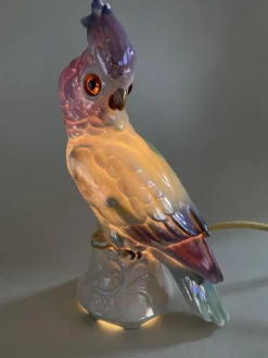 Clearance Pamono Vintage Porcelain Perfume Lamp, Germany, 1950s