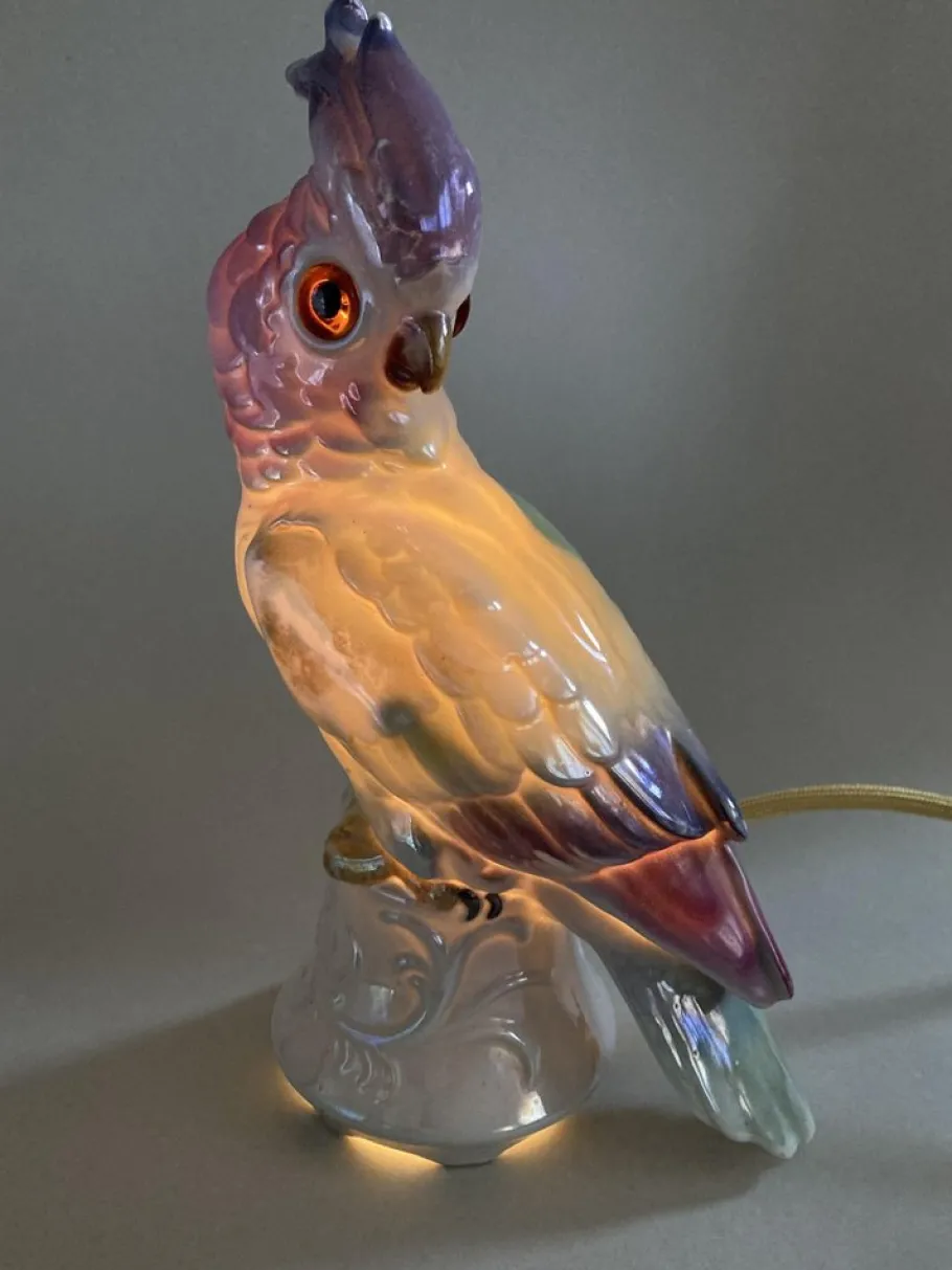 Clearance Pamono Vintage Porcelain Perfume Lamp, Germany, 1950s