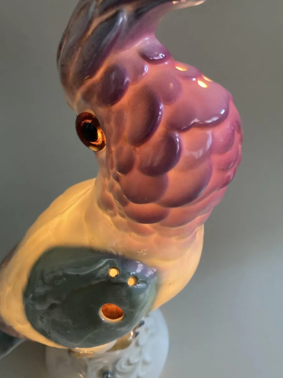 Clearance Pamono Vintage Porcelain Perfume Lamp, Germany, 1950s