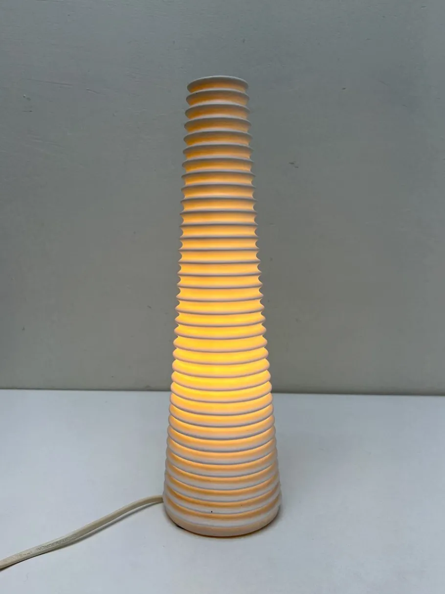 Clearance Pamono Vintage Porcelain Table Lamp Bista from Ikea