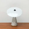 Hot Pamono Vintage Postmodern Eno Glass and Terrazzo Table Lamp from Ikea, 1990s