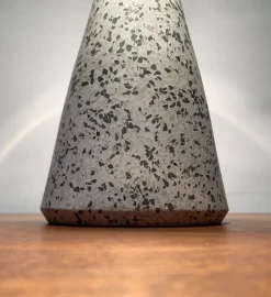 Hot Pamono Vintage Postmodern Eno Glass and Terrazzo Table Lamp from Ikea, 1990s