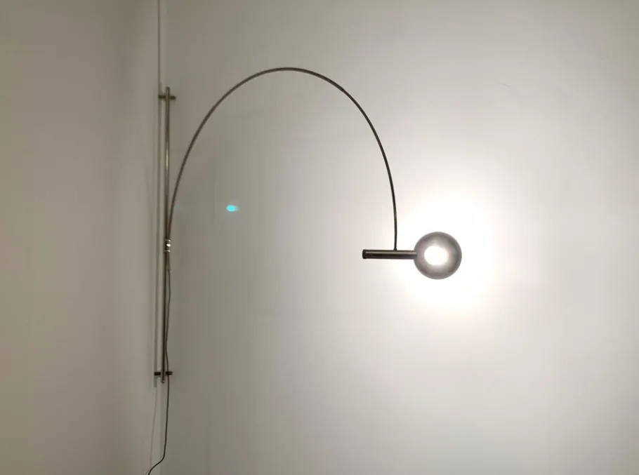 Pamono Vintage Postmodern German Una Arc Wall Lamp by Florian Schulz