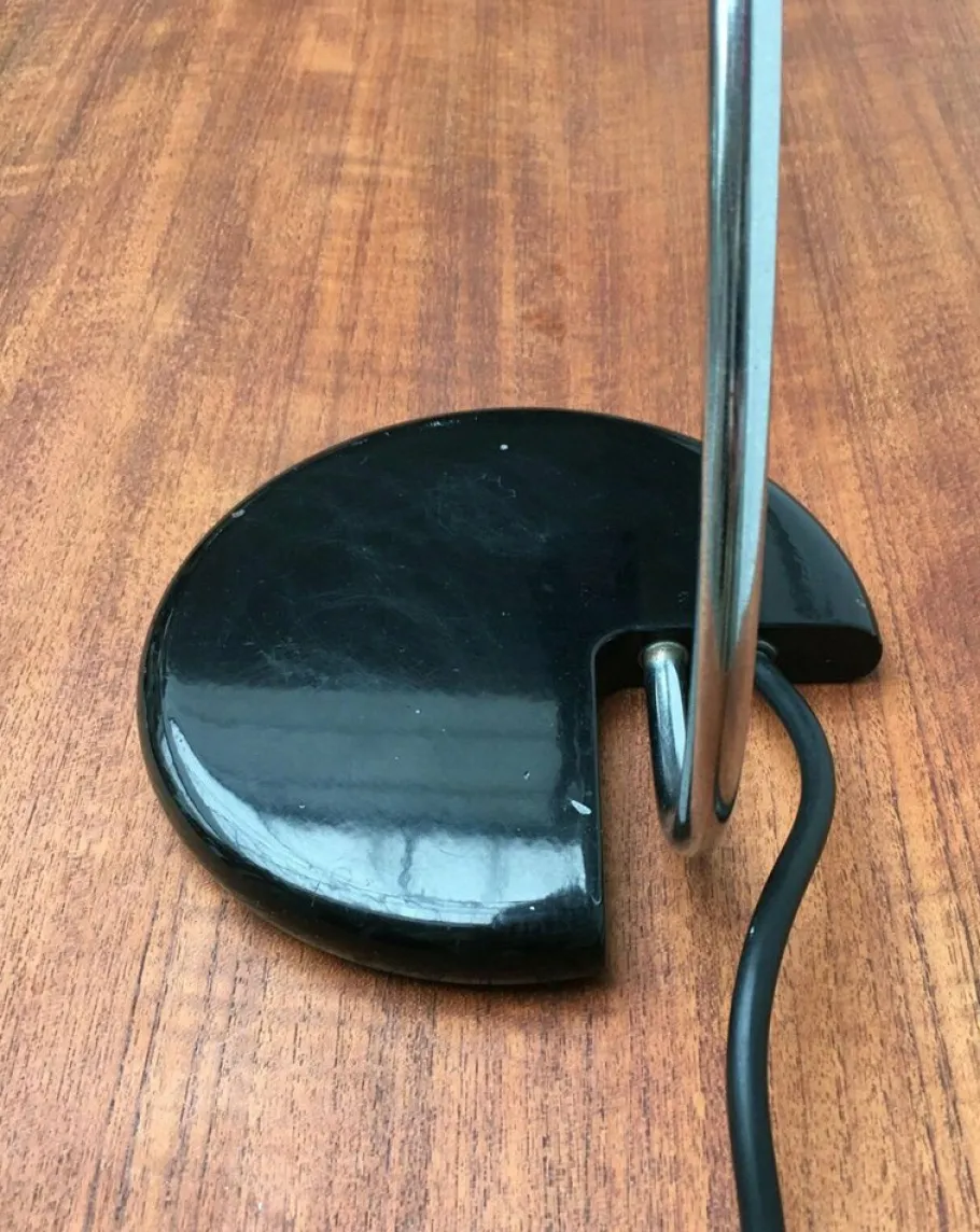 Pamono Vintage Postmodern Italian Model Wing 509 Table Lamp by Bruno Gecchelin for Oluce, 1970s