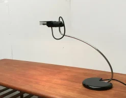 Pamono Vintage Postmodern Italian Model Wing 509 Table Lamp by Bruno Gecchelin for Oluce, 1970s