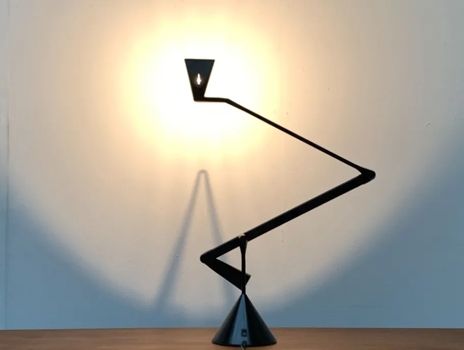 Sale Pamono Vintage Postmodern Italian Zelig Table Lamp by Walter Monici for Lumina, 1990s