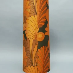 Discount Pamono Vintage Psychedelic Lampshade for Floor Lamp with Glass Base, 1970s