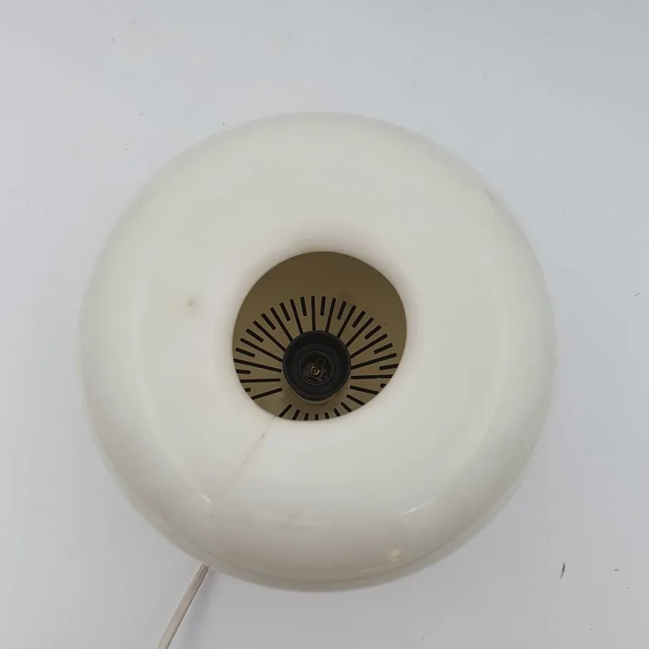 Sale Pamono Vintage Red and White Radio Lamp by Adriano Rampoldi for Europhon