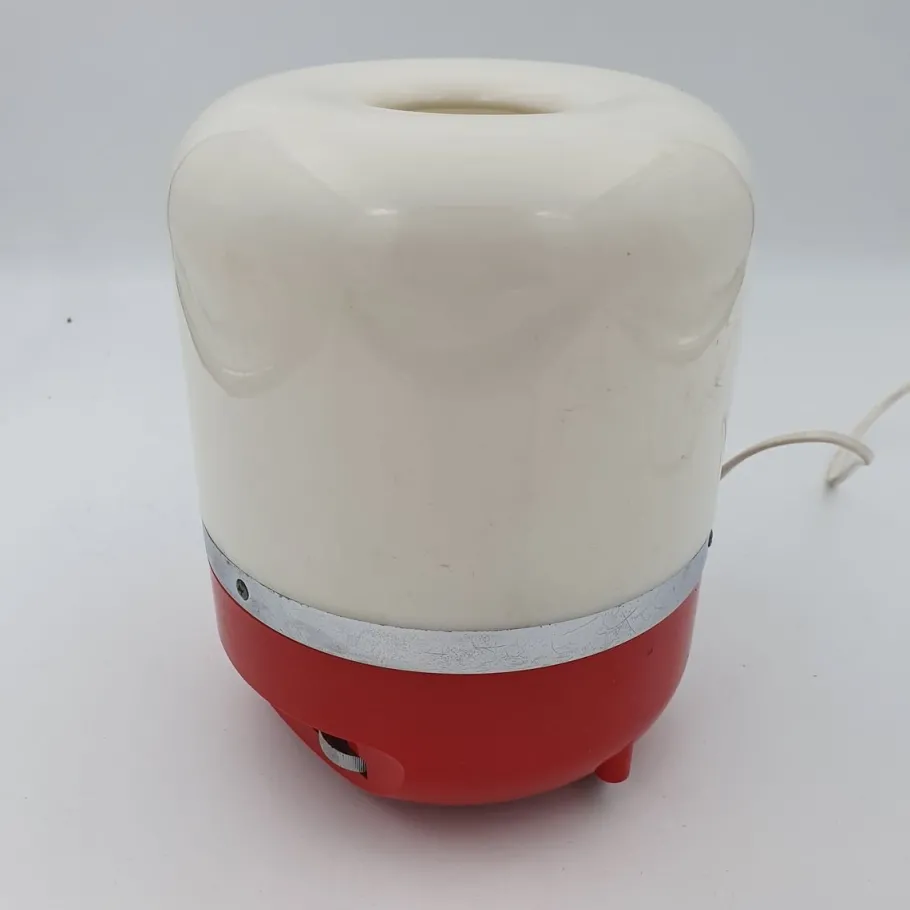 Sale Pamono Vintage Red and White Radio Lamp by Adriano Rampoldi for Europhon