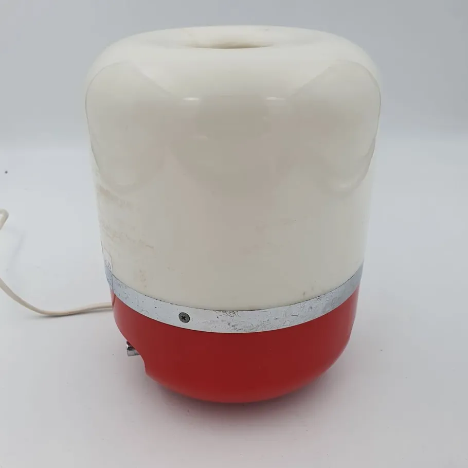 Sale Pamono Vintage Red and White Radio Lamp by Adriano Rampoldi for Europhon