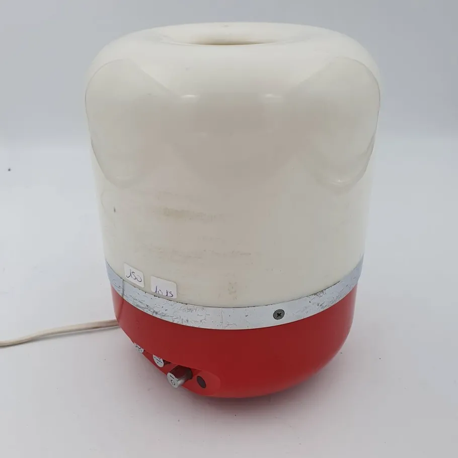 Sale Pamono Vintage Red and White Radio Lamp by Adriano Rampoldi for Europhon