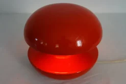 Hot Pamono Vintage Red Ceramic Diabolo Lamp, 1960s