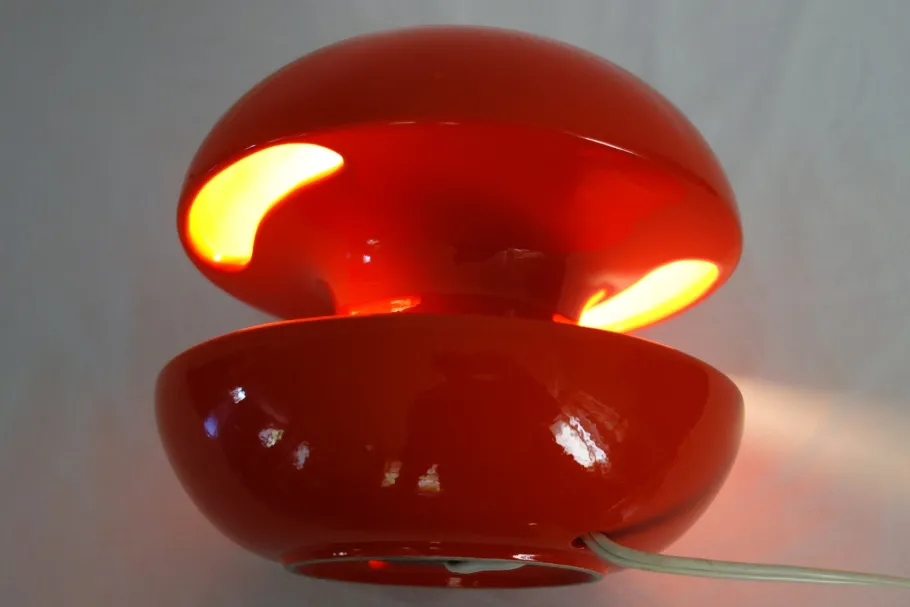 Hot Pamono Vintage Red Ceramic Diabolo Lamp, 1960s