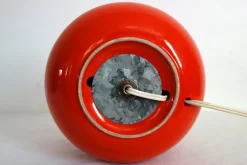 Hot Pamono Vintage Red Ceramic Diabolo Lamp, 1960s