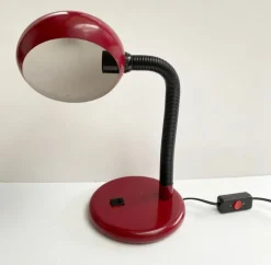 Outlet Pamono Vintage Red Desk Lamp, Germany
