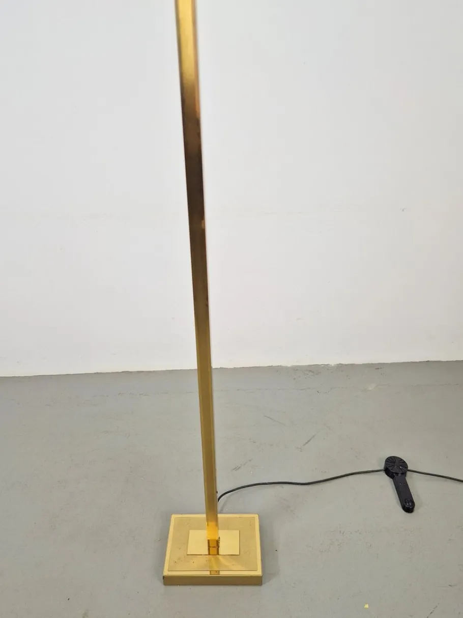 Outlet Pamono Vintage Regency Uplighter Floor Lamp Brass from Deknudt, Belguim, 1970s