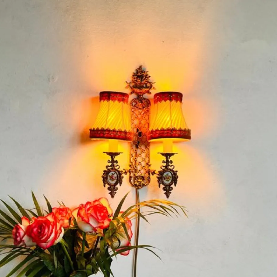 Hot Pamono Vintage Rococo Wall Sconce