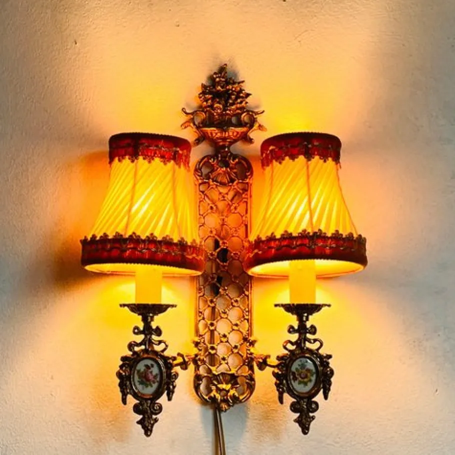 Hot Pamono Vintage Rococo Wall Sconce