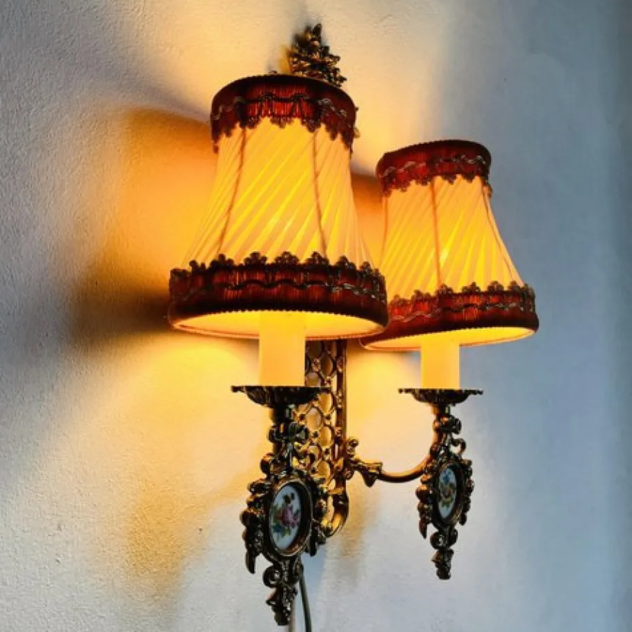 Hot Pamono Vintage Rococo Wall Sconce