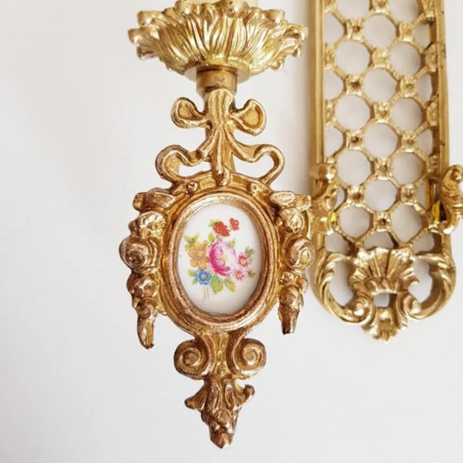 Hot Pamono Vintage Rococo Wall Sconce