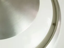 Discount Pamono Vintage Satin Aluminum Pendant Lamps from Stilux Milano, 1960s, Set of 2