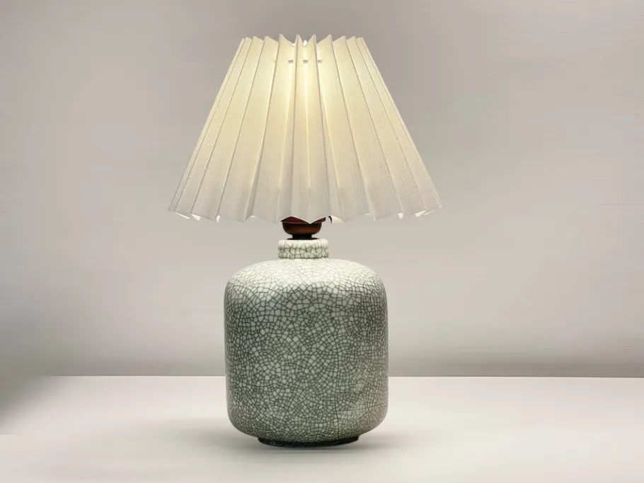 Pamono Vintage Scandinavian Ceramic Table Lamp by Arabia, 1940s