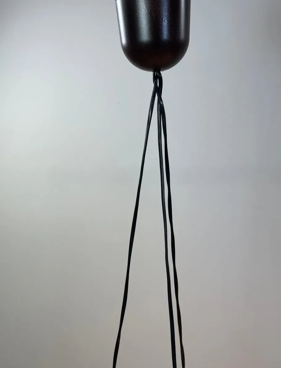 Sale Pamono Vintage Scandinavian Teak and Acrylic Pendants, 1960s, Set of 2